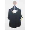 2015 FDCARD Woman Black Blouse