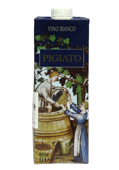 意帝碧佳都干白葡萄酒 VINO BIANCO“PIGIATO” LT.1